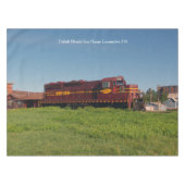 ダルスメサビアイアンレンジ機関車316テーブルクロス テーブルクロス (正面(横))