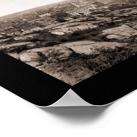 ダルス港MN写真1913 ポスター (角)