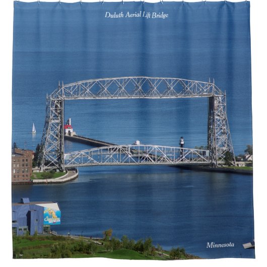 ダルス航空リフト橋シャワーカーテン シャワーカーテン (正面)