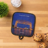 ダルス航空リフト・ブリッジ&ジョン・G・マンソン 鍋敷き (トップダウン)