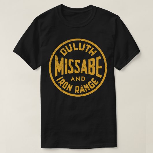 ダルス・ミッサベと鉄レンジ鉄道 Tシャツ (デザイン正面)