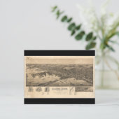 ダルス・ミネソタの遠近法地図（1893年） ポストカード (スタンド正面)