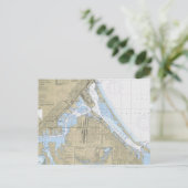 ダルス・ミネソタ航海のハーバーのグラフのポストカード ポストカード (スタンド正面)