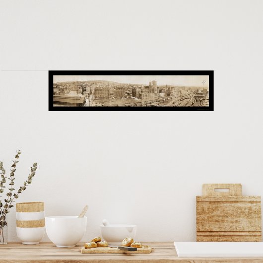 ダルス, MN写真1913 ポスター (キッチン)