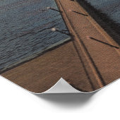 ダルス, MN – 貨物船に入る貨物船の眺め ポスター (角)