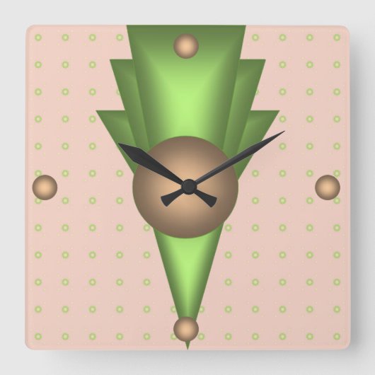 ダルダネラ スクエア壁時計 (正面)