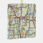 ダルトングルジアヴィンテージマップセラミックオーナメント セラミックオーナメント (右)