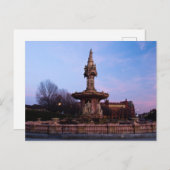 ダルトンファウンテン、グラスゴーはがき ポストカード (正面/裏面)