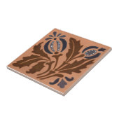 ダルトンランベスバルボターヌアールヌーボーフローラレプロ タイル (側面)