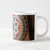 ダルトン王室の·キプロスのパターンが驚くほどのマグマを作る ジャンボコーヒーマグカップ (右)