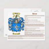 ダルトン(意味(アイルランド)) ポストカード (正面/裏面)