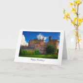 ダルハウジーキャッスルミドロシアン – ハッピーバースデー カード (黄色い花)