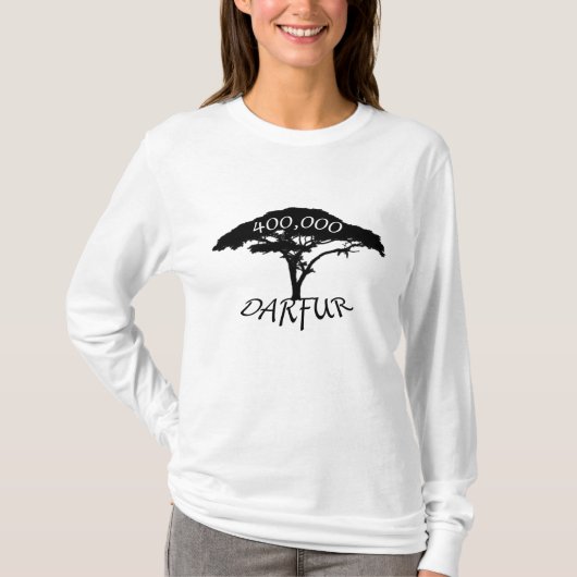 ダルフールのワイシャツ Tシャツ (正面)