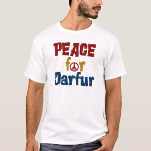 ダルフール5のための平和 Tシャツ
