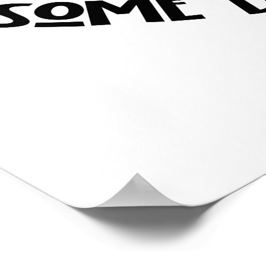 ダルマおもしろいチア犬と消火栓の漫画 ポスター (角)