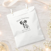 ダルマおもしろいティアン犬ビジネス フェイバーバッグ (クリップ留めされた状態)