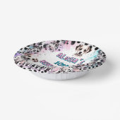 ダルマお洒落ティアンパピー誕生日パーティー ペーパーボウル (傾斜あり)