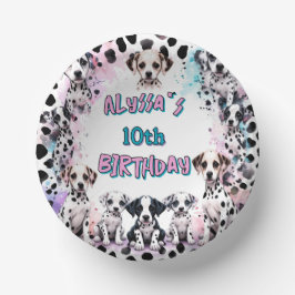 ダルマお洒落ティアンパピー誕生日パーティー ペーパーボウル