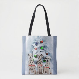 ダルマのクリスマス トートバッグ