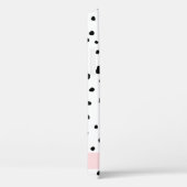 ダルマのドット、スポット、白黒、あなたの名前 Case-Mate iPhoneケース (裏面 / 右)