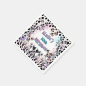 ダルマよくはしゃぐティアンパピスバースデーパーティー スタンダードカクテルナプキン (角)