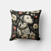 ダルマエレガントーチ・ウィリアム・モリスインスパイア クッション (裏面)