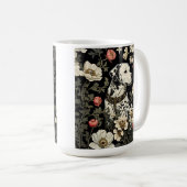 ダルマエレガントーチ・ウィリアム・モリスインスパイア コーヒーマグカップ (正面右)