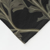 ダルマエレガントーチ・ウィリアム・モリスインスパイア フリースブランケット (角)