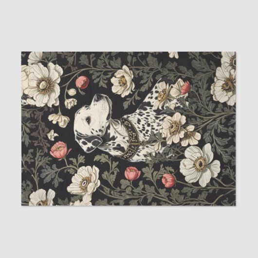 ダルマエレガントーチ・ウィリアム・モリスインスパイア 薄葉紙 (正面)