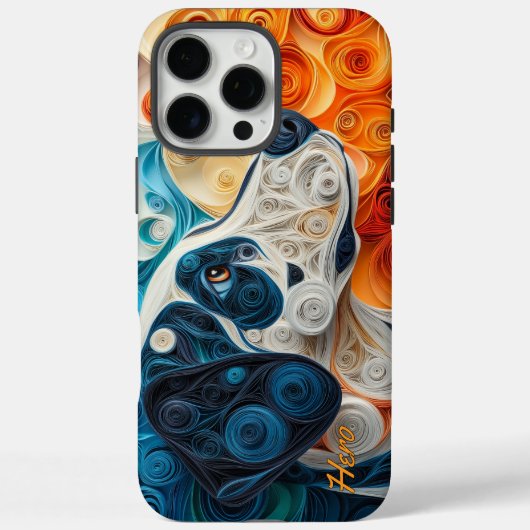 ダルマカラフルーチポートレート Case-Mate iPhoneケース (裏面)