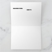 ダルマチの犬 カード (内部)