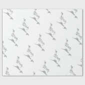 ダルマチの犬 ラッピングペーパー (フラット)