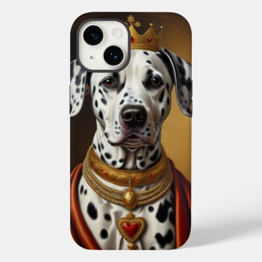 ダルマチの犬 Case-Mate iPhoneケース (裏面)