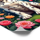 ダルマチアかわいこちゃん ポスター (角)