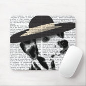 ダルマチアとブリムドブラックハット マウスパッド (マウス)