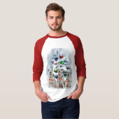 ダルマチアのクリスマスプレゼント Tシャツ (正面フル)