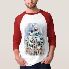 ダルマチアのクリスマスプレゼント Tシャツ