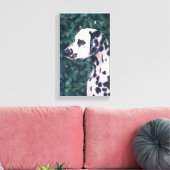 ダルマチアのヘッドスタディー – グラント キャンバスプリント (インサイチュ (リビング))