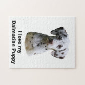 ダルマチアの子犬の写真 ジグソーパズル (横)