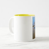 ダルマチアの犬を見つける ツートーンマグカップ (正面左)