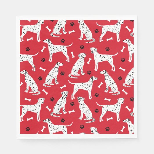 ダルマチアの足と骨 スタンダードランチョンナプキン (正面)