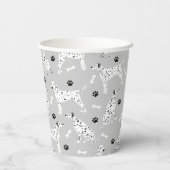 ダルマチアの足と骨 紙コップ (裏面)