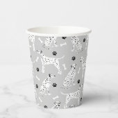 ダルマチアの足と骨 紙コップ (左)