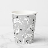 ダルマチアの足と骨 紙コップ (右)