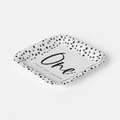 ダルマチアの1歳の誕生日 ペーパープレート (傾斜あり)