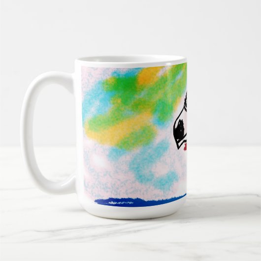 ダルマチアスタイル コーヒーマグカップ (左)