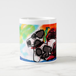 ダルマチアスタイル ジャンボコーヒーマグカップ