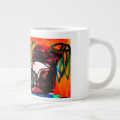 ダルマチアスタイル ジャンボコーヒーマグカップ (右)