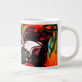 ダルマチアスタイル ジャンボコーヒーマグカップ (右)