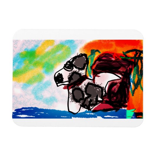 ダルマチアスタイル マグネット (横)